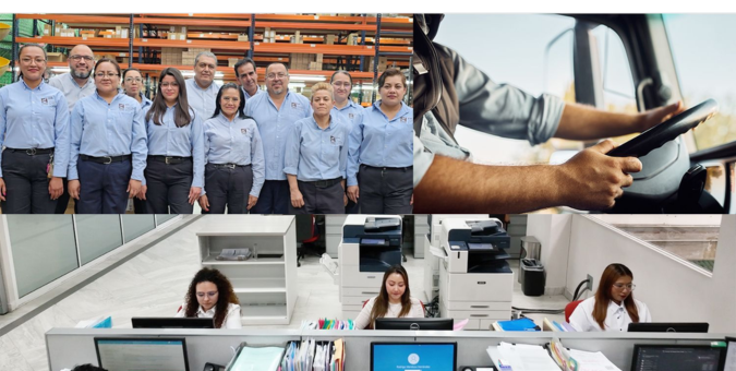 Logística simplificada.
